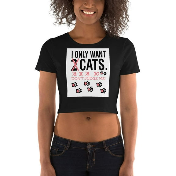 Don't Judge Me Crop Tee