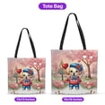 thumbnail image 5 of Happy Valentine’s Day Adorable Labrador Retriever Puppy Holding Heart Balloon All Over Print 3D Canvas Tote Bag Lab Dog Lover Gifts Reusable Handbag - 00030, 5 of 5