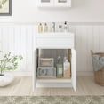 thumbnail image 4 of Vanity Art 24" W Birch Plywood Freestanding Single Base Storage Cabinet with Soft Close Doors, 4 of 9