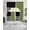 Green, variant on Beige Swag Valances for Windows, Small Curtains Drapes, Modern Abstract Art Farmhouse Striped Kitchen Window Curtains Over Sink Rod Pocket Window Treatment Valance for Bedroom/Bathroom 56"x36"