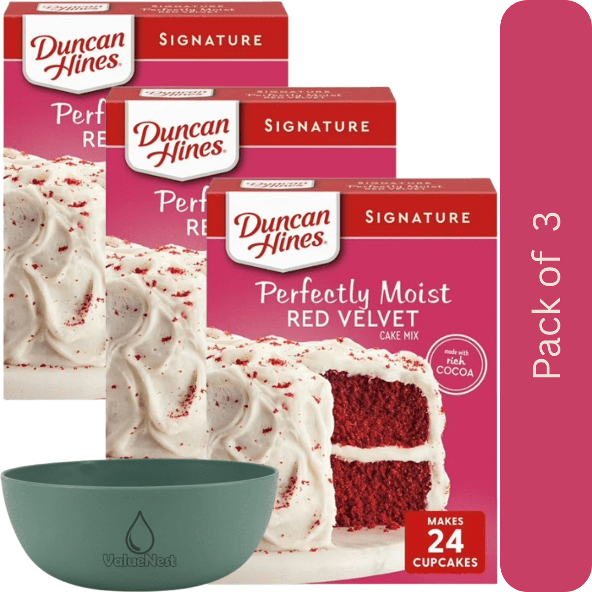 Duncan Hines Signature Orange Supreme Cake Mix 15.25oz (pack of 2