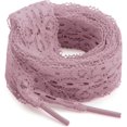thumbnail image 1 of SHIYOU - Lacets Plats Fantaisie : Lacets Roses Sales de 3CM de Large pour Femmes 27 Pouces - 2 Paires, 1 of 4