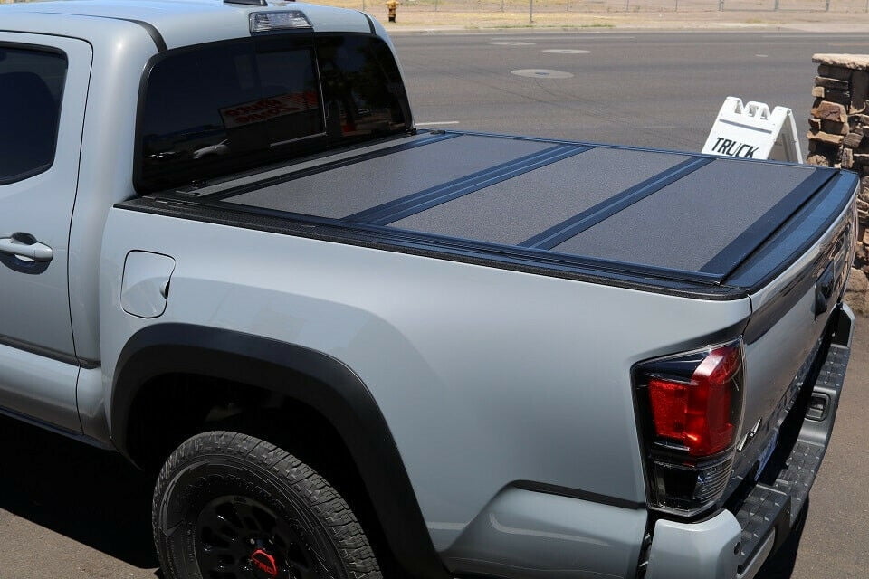 For 20052018 Toyota 5' Short Bed Hard Folding Tonneau Cover Flattop