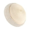 thumbnail image 4 of Banneton Bread Proofing Basket Bread Dough Proving Natural Rattan Starter Jar Basket with Removable LiningRattan, 4 of 10
