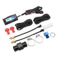 thumbnail image 4 of Motorcycle , 4 In 1 Water Oil Temperature Time Voltage Gauge LCD Digital Display DC12V Universal For Motorcycle, 4 of 8