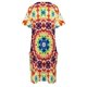 thumbnail image 4 of Arcoíris Star VI vestido holgado con bolsillo para mujer ropa de verano coreana vestidos largos para mujer, 4 of 6