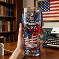 thumbnail image 5 of 250th Anniversary of America Beer Mug, USA 250th Anniversary Mug, Novelty Cup Gifts for Men, Women, American Flag 1776-2026 Patriotic Keepsake, American USA Flag Beer Cup, 5 of 7