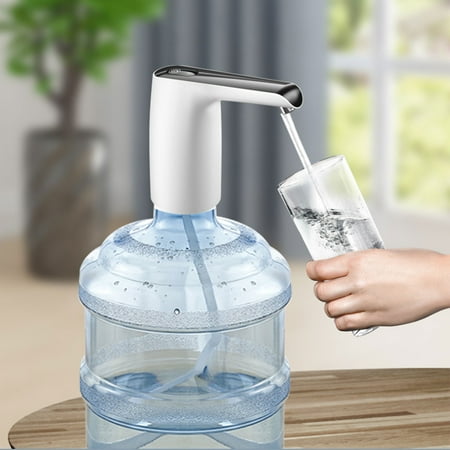 

Dpityserensio Water Dispenser USB Charging Universal Fit Water Bottle Pump for Drinking Water Portable Automatic Electric Pump for Home Kitchen office Camping Clearance