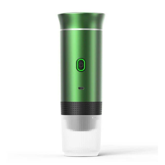 Wireless Electric Portable Espresso Coffee Machine for Car & Home Camping Coffee Maker 3-in-1 Capsule Powder Travel Coffee Maker ,RV, Hiking, Office