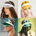 thumbnail image 5 of Été Femmes Chapeau de Soleil Extérieur Large Bord UV Cou Protection Plage Randonnée Visière Casquette, 5 of 5