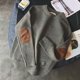 thumbnail image 3 of Suéter de cuello redondo de otoño e invierno para hombre, suéter holgado de moda de talla grande para hombres gordos, chaqueta, suéter, 3 of 5