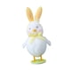 thumbnail image 2 of Orejas de conejo de Pascua, pollito, manualidades, regalo de cumpleaños, pollito suave, adorno, muñeco de peluche Blanco, 2 of 9