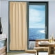 thumbnail image 4 of Cortinas para ventanas francesas de alta precisión, de color liso, con bolsillo para varilla, para puertas y ventanas corredizas, para muebles de oficina y hogar., 4 of 8