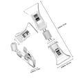 thumbnail image 2 of LOLIPPYY 20Ud Soportes De Transparentes Con Doble Para Etiquetas Y Precios, 2 of 6