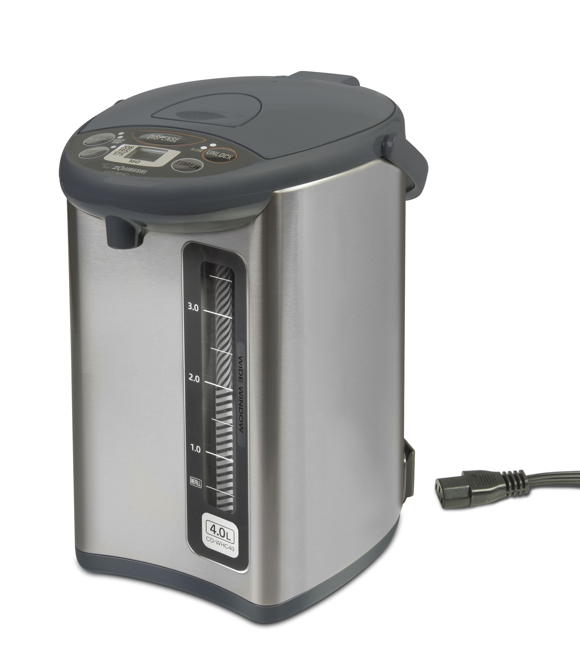 Zojirushi Cd-whc40xh Micom Water Boiler & Warmer 135 oz Stainless Gray