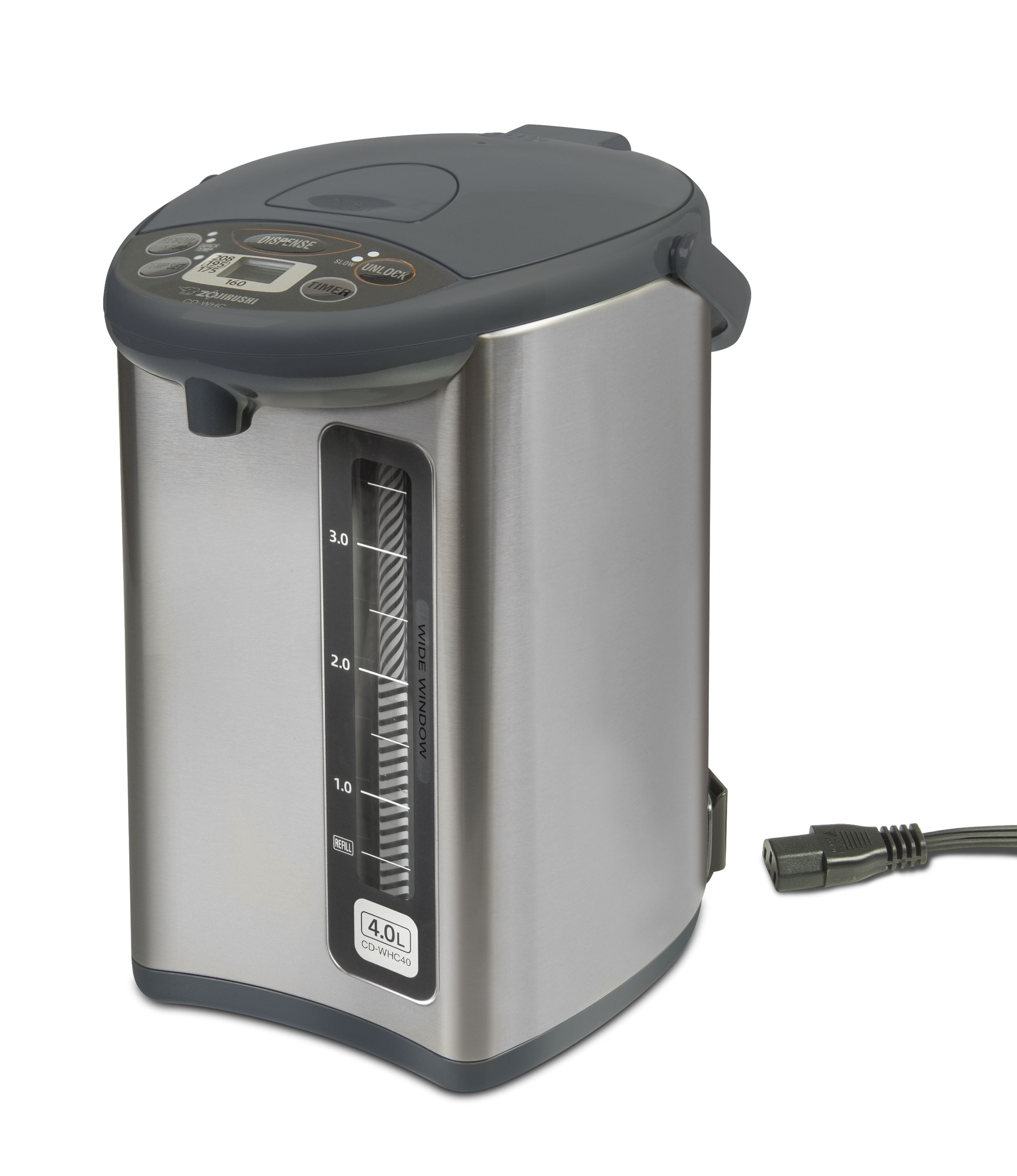 Zojirushi Micom Water Boiler & Warmer, 4L, Stainless Steel