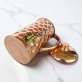 thumbnail image 3 of Peekdee Pure Copper Water Pitcher 1500 ML Diamond Jug Handcrafted Ayurveda Benefits Jug, 3 of 5