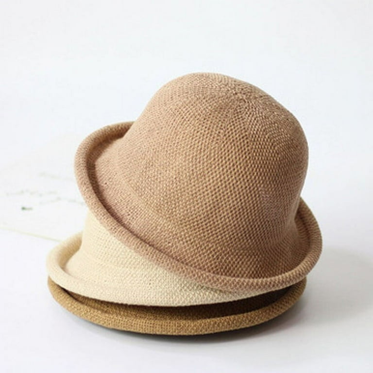 CoCopeaunt New Round Top Hat With Rolled Brim, Autumn And Winter