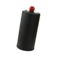 thumbnail image 4 of Portabrochas de maquillaje con elevación automática y tapa antipolvo para tocador de baño. Negro, 4 of 8