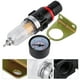 thumbnail image 4 of Herramienta limpiadora separadora de trampa de humedad y presión de agua con regulador de filtro de compresor de aire de 1/4", 4 of 15