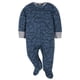 thumbnail image 3 of Pijama enterizo Sleep 'N Play Footie Gerber para bebé niño, dinosaurio azul, RN, 3 of 6