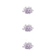 thumbnail image 5 of Billuyoard Cristal Flor de loto Piedras naturales Pisapapeles Cristales Colección de flores Adornos Recuerdos de boda Púrpura Type1 NO1, 5 of 6