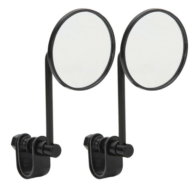 Lot de 2 rétroviseurs de moto ronds réglables à 360 degrés, pour guidon de remplacement pour Ranger Stick King GN