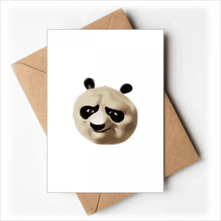 Panda Large Cat China Animal Lovely Greeting Cards You are Invited Invitations
