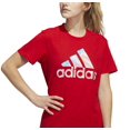 thumbnail image 2 of Adidas Womens Americana Logo T-Shirt Medium Red XS, 2 of 3