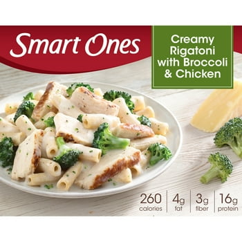 Smart Ones Creamy Rigatoni with Broccoli & Chicken Frozen Meal, 9 Oz Box