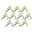 10pcs/set Winter Ice Fishing Three Anchor Hook Corrosion Resistance
