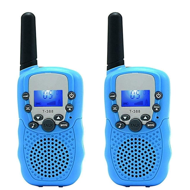 Walkie-talkie infantil-T388 azul 2uds Adepaton WMZL-723-4