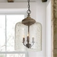thumbnail image 3 of 19 Inch 3 Light Pendant In Urban/Industrial Style 12.5 High By 19 Wide     -Traditional Installation Capital Lighting 335242Ng, 3 of 6