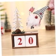 thumbnail image 3 of Minkissy 1 Set Wood Calendar Countdown Blocks Desktop Decor Reusable Grey Perpetual Home Office, 3 of 8
