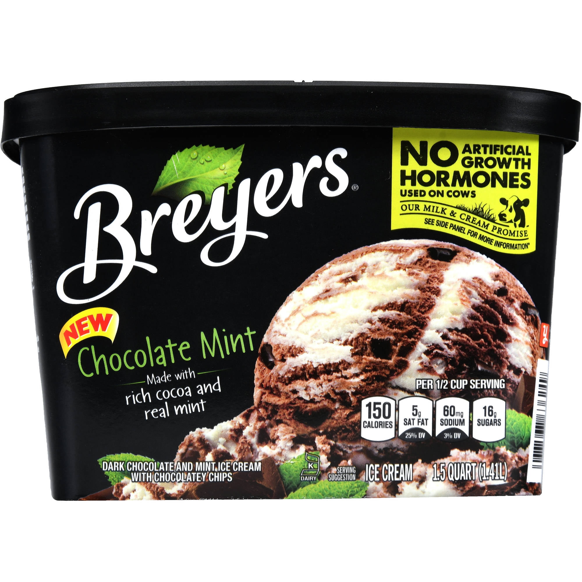 breyers thin mint ice cream review