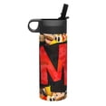 thumbnail image 2 of Lsque Sml Jeffy Pattern 18oz Sports Insulated Kettle With Straw Insulated Water Bottle Insulated Tumbler For Men Womans Sports Insulated Kettle, 2 of 8
