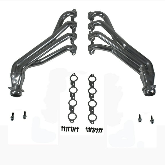 BBK Performance 4044 1-7/8 Long Tube Header Titanium Ceramic Coated Fits select: 2016-2022 CHEVROLET CAMARO, 2023 CHEVROLET CAMARO LT1/SS
