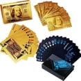 thumbnail image 1 of Firstly Black Deck & 1 Golden Deck Of Premium Bridge Playing Cards Pack Of 1 For Adult - Highly Flexible, Durable Playing Cards With Great Slip & Design | Use For Party & Game | Playing Cards, 1 of 5