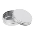 thumbnail image 4 of 10 Pieces 5ml/15ml Aluminum Tins Empty Cosmetic Pots Lip Container Jar, Tins Spiral Screw Box Case Bottle, 4 of 8