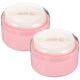 thumbnail image 1 of 2pcs Body Powder Puffs Boxes Loose Powder Containers Dusting Powder Boxes with Puffs, 1 of 3