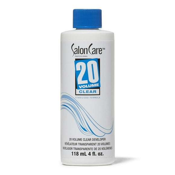 Salon Care 20 Volume Clear Developer Superior Gray Coverage Stabilized Formula For Consistent Predictable Results 4 Ounce