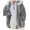 Grey, variant on Winter Coats for Women Long Sleeve Fuzzy Fleece Zip Up Jacket Hooded Drawstring Warm Hoodies with Pockets Grey, XXXL