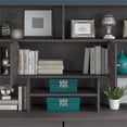thumbnail image 3 of Pemberly Row Modern 72W Desk Hutch in Storm Gray - Engineered Wood, 3 of 7