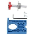 thumbnail image 3 of Guide de Perceuse, Charnière de Réglage Simple Jig Positionnement Précis Tige de 8mm pour Porte, 3 of 7