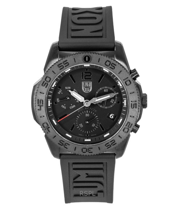 Luminox Atacama Field Chronograph Steel Black Dial Quartz Mens