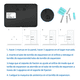 thumbnail image 5 of Reloj Checador Huella Digital Biometrico Portatil Para 1000 huellas digitales  Malubero, Negro, 5 of 5