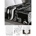 thumbnail image 5 of King Size Flat Sheet Only, Black Kitchen Tools Soft Brushed Microfiber Bed Sheets, Modern Cooking Utensil Farmhouse Cookware Hotel Quality Breathable Bedding Top Sheet, Easy Care, 105"x98", 5 of 9