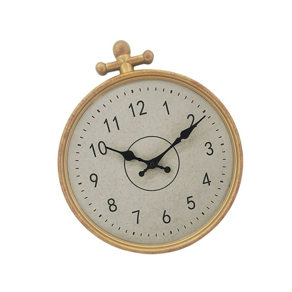 Weather Resistant NonTicking Wall Clock for Farmhouses Garage Outdoor Clock