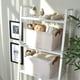 thumbnail image 5 of Contenedores de almacenamiento para estantes con estructura de metal, cestas de almacenamiento rectangulares, grandes, beige Zhivalor Cajas Organizadoras, 5 of 5
