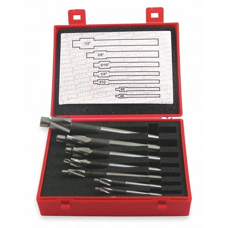 

Keo Counterbore Set Fractional Inch 7 Pcs 55240